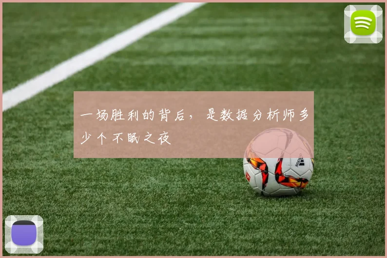 一场胜利的背后,是数据分析师多少个不眠之夜